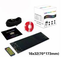 Painel Visor flexível LED Dinâmico Inteligente A Prova Dágua Para Brisa Carro Automóveis SOUTIMES