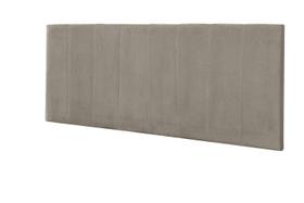 Painel Vitoria 138 cm Suede Bege