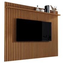 PAINEL VIVA 100% RIPADO COR FREIJÓ RÚSTICO AMADEIRADO 180cm x 180cm PARA TV ATÉ 65'' POLEGADAS CAMPEÃO DE VENDAS