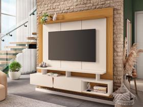 Painel Zenith Para TV ate 60 Polegadas HB Móveis Off Cinamomo Painel Zenith Para TV ate 60 Polegadas HB Móveis Off Cinamomo