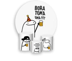 PainPainel De Festa Redondo 1,50x1,50 + Trio De Capas Cilindro - Flork Bento Cake Cerveja Beer 011 PainPainel De Festa Redondo 1,50x1,50 + Trio De Capas Cilindro - Flork Bento Cake Cerveja Beer 011