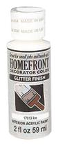 Paint Plaid Enterprises Homefront Glitter Ice 59 ml Paint Plaid Enterprises Homefront Glitter Ice 59 ml