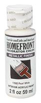 Paint Plaid Homefront Metallic Pearl White 59 ml Acrílico Paint Plaid Homefront Metallic Pearl White 59 ml Acrílico