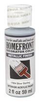 Paint Plaid Homefront Silver Metallic Acrílico 59 ml