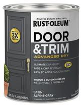 Paint Rust-Oleum 369387 Door & Trim 946 ml cinza acetinado