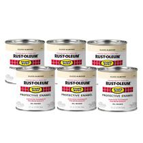 Paint Rust-Oleum 7770730 Gloss Almond 236 ml Pacote com 6 Paint Rust-Oleum 7770730 Gloss Almond 236 ml Pacote com 6