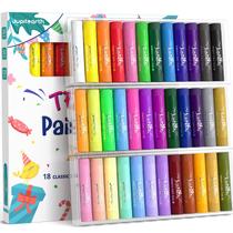 Paint Sticks JUPITEARTH 36 cores para crianças com páginas para colorir Paint Sticks JUPITEARTH 36 cores para crianças com páginas para colorir