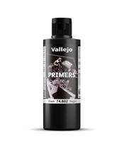 Paint Vallejo Black Primer Acry-Poly 200ml à base de água Paint Vallejo Black Primer Acry-Poly 200ml à base de água