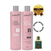 Paiolla Kit Liss Ciare Escova Progressiva De Bambu 2x300ml
