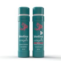 Paiolla Kit Shampoo Detangling Máscara Reconstrutora Biotina Colágeno 300ml