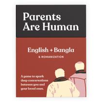 Pais de jogos de cartas são humanos bilíngues em inglês e bangla