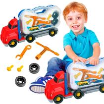 Pakitools Caminhão Com Ferramentas Para Montar E Desmontar - Paki Toys