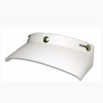 Pala (aba) Capacete Taurus Wind Piruzinho Branca Lisa Pala (aba) Capacete Taurus Wind Piruzinho Branca Lisa