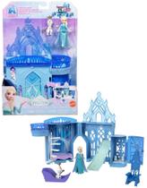 Palácio de Gelo c/ Mini Boneca Elsa e Olaf - Princesas Disney Frozen - Mattel Palácio de Gelo c/ Mini Boneca Elsa e Olaf - Princesas Disney Frozen - Mattel