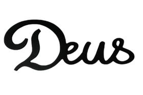 Palavra Decorativa em madeira - decoração quarto sala