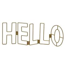 Palavra Decorativa em Metal Hello Espressione 36-030