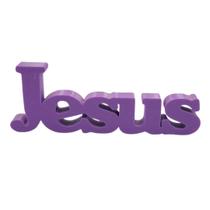 Palavra Decorativa Jesus 11 x 4,0 x 1,0 - Garcia 3D