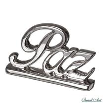 Palavra Decorativa Paz