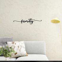 Palavra Family Mdf Decoração Letreiro Lettering De Parede Casa Sala Quarto Família