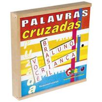 Palavras Cruzadas 72 peças - Caixa MDF R.1047 - Carlu