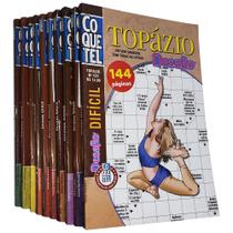 Palavras Cruzadas Coquetel Desafio Nível Difícil Experts Kit 10 Volumes Encadernados