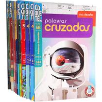 Palavras Cruzadas Coquetel Desafio Nível Difícil Experts Kit 10 Volumes Folhas Brancas