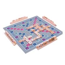 Palavras Cruzadas Jogo De Mesa Peças Em Madeira Educativo 120 Peças - Xalingo Palavras Cruzadas Jogo De Mesa Peças Em Madeira Educativo 120 Peças - Xalingo