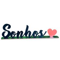 Palavras De Mesa VÁRIOS MODELOS Gratidão Fé Amor Família Jesus Paz entre Outras Com Base Em Mdf Preto Ou Branco Brilhant