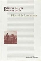 Palavras de um homem de fé