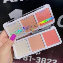 Paleta 3 em 1 - blush, contorno e iluminador - bobbi rara
