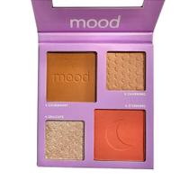 Paleta blush contorno e iluminador beyond words mood - ruby rose hbf5861 Paleta blush contorno e iluminador beyond words mood - ruby rose hbf5861