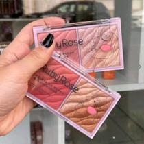 Paleta Blush Iluminador Duo - Ruby Rose -