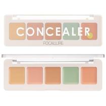 Paleta Corretivo Focallure 5 Cores Camuflagem Contorno