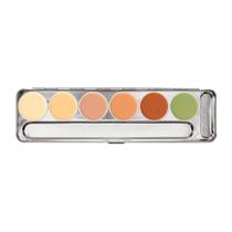 Paleta Corretivos Dermacolor Camuflagem Em Creme Palette 6 Paleta Corretivos Dermacolor Camuflagem Em Creme Palette 6