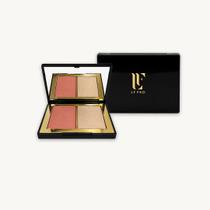Paleta Cream Color Blush e Iluminador LF PRO 5 Cores Blush Cremoso Glow Natural Multifuncional Cor:PEACH Paleta Cream Color Blush e Iluminador LF PRO 5 Cores Blush Cremoso Glow Natural Multifuncional Cor:PEACH