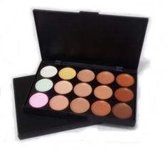 Paleta De Base Corretivo 15 Cores Maquiagem Profissional - Magic Make