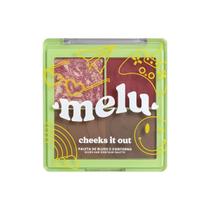 Paleta de blush e contorno cheeks it out melu by ruby rose teddy bear