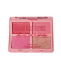 Paleta de Blush e Iluminador Blush & Shine Rosé Gold Ruby Rose Paleta de Blush e Iluminador Blush & Shine Rosé Gold Ruby Rose