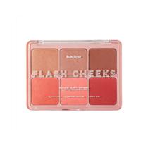 Paleta de blush e iluminador flash cheeks ruby rose