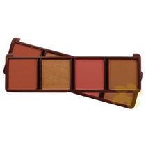 Paleta de Blush, Iluminador e Contorno Nude Dalla