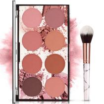 Paleta de blush NewBang 8 cores, mineral fosco, impermeável Paleta de blush NewBang 8 cores, mineral fosco, impermeável