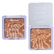 Paleta de Bronzer Blush e Iluminador Ruby Rose Feels Mood 14.9g Hb-7528