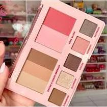 Paleta de bronzer, blush e sombra all in one 10 cores ruby rose