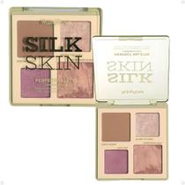 Paleta de Contorno, Blush e Iluminador Ruby Rose Silk Skin Perfect Palette Luminous Face