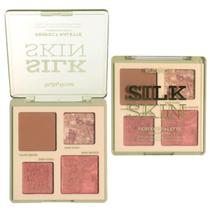 Paleta De Contorno Blush Iluminador Silk Skin Ruby Rose HBM1003