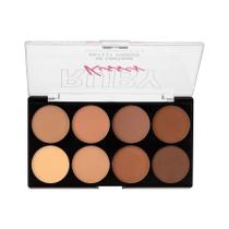 Paleta De Contorno Em Pó RK By Kiss 3D - Light Medium Paleta De Contorno Em Pó RK By Kiss 3D - Light Medium