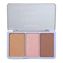 Paleta de Contorno Iluminador Blush Feels mood Medium - Ruby Rose Paleta de Contorno Iluminador Blush Feels mood Medium - Ruby Rose