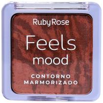 Paleta de Contorno Marmorizado Ruby Rose Feels Mood Dark Paleta de Contorno Marmorizado Ruby Rose Feels Mood Dark
