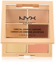 Paleta de contornos corretos para ocultar NYX PROFESSIONAL MAKEUP Paleta de contornos corretos para ocultar NYX PROFESSIONAL MAKEUP