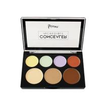 Paleta de corretivo concealer incredible luisance